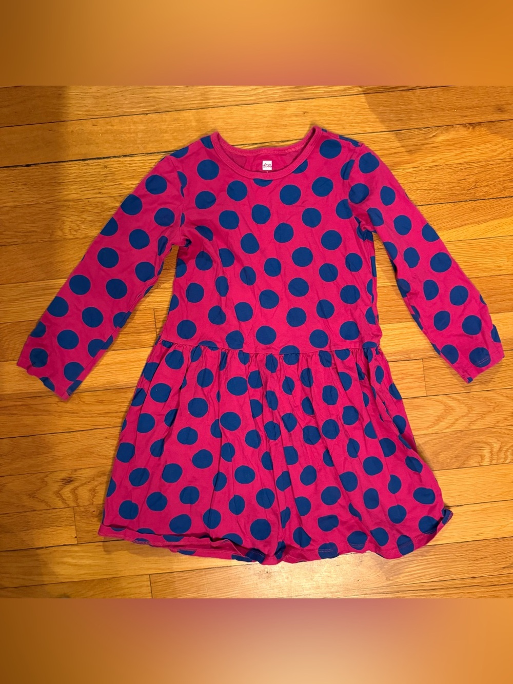 Tea Collection girls polka dress size 7